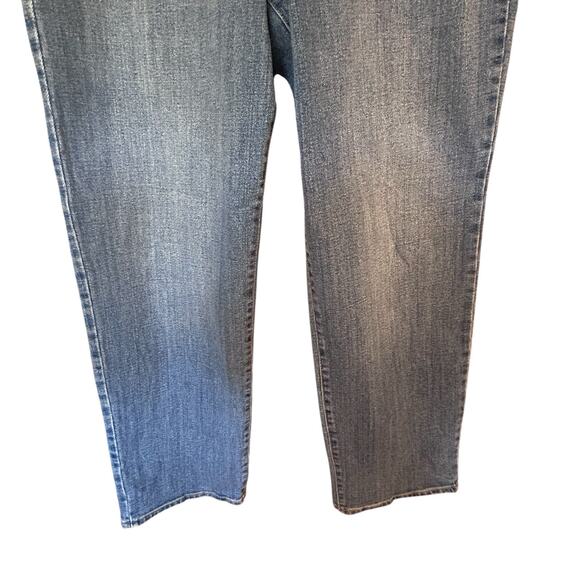 OLD NAVY O.G. Loose Women’s Straight Leg High Rise Blue Denim Jeans Size 12 - Picture 4 of 11
